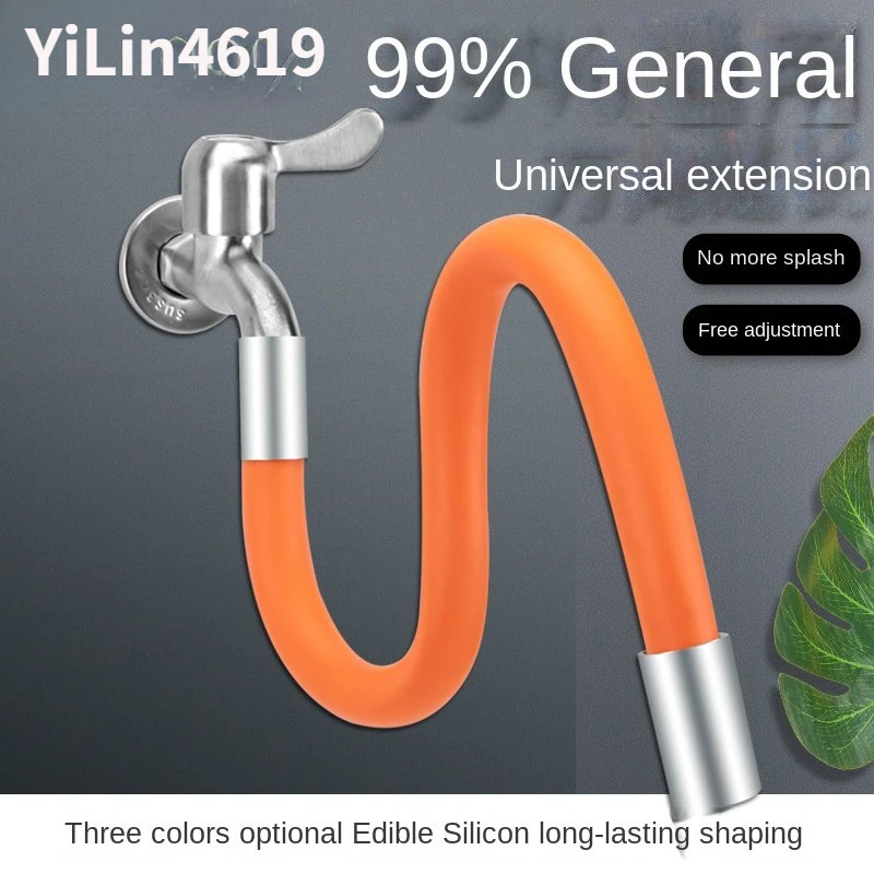 Silicone Tap Washer - Extension de robinet réglable de 1/2