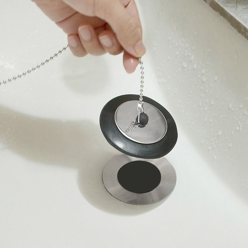 Bouchon de baignoire en caoutc - Drain Pipe Clip avis et prix