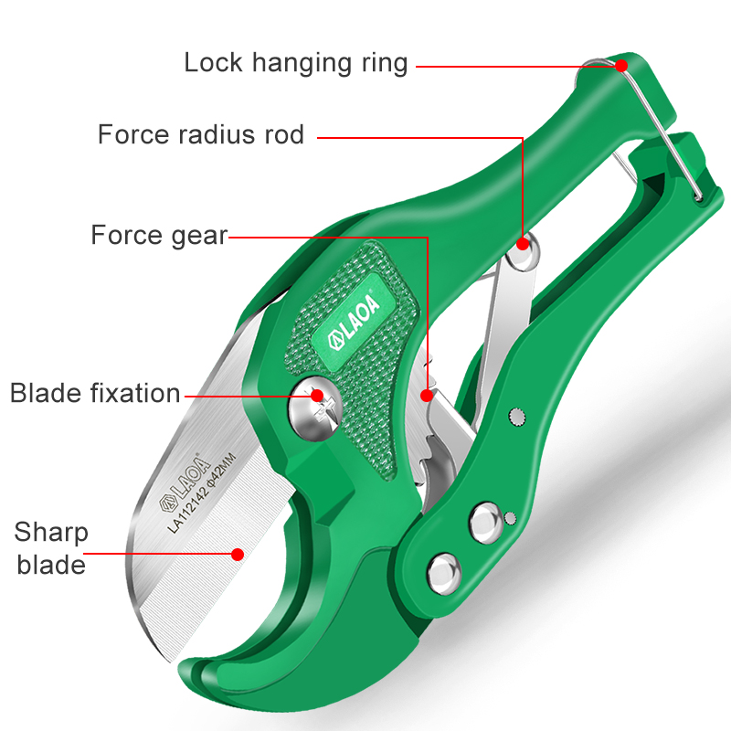 Coupe-tube PVC LAOA 42MM en al - Pipe Cutter Ratchet avis et prix