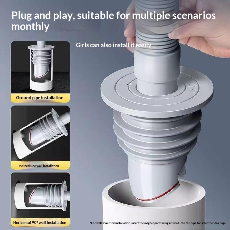 Bague d'étanchéité anti-odeur  - Drain Pipe Clip avis et prix