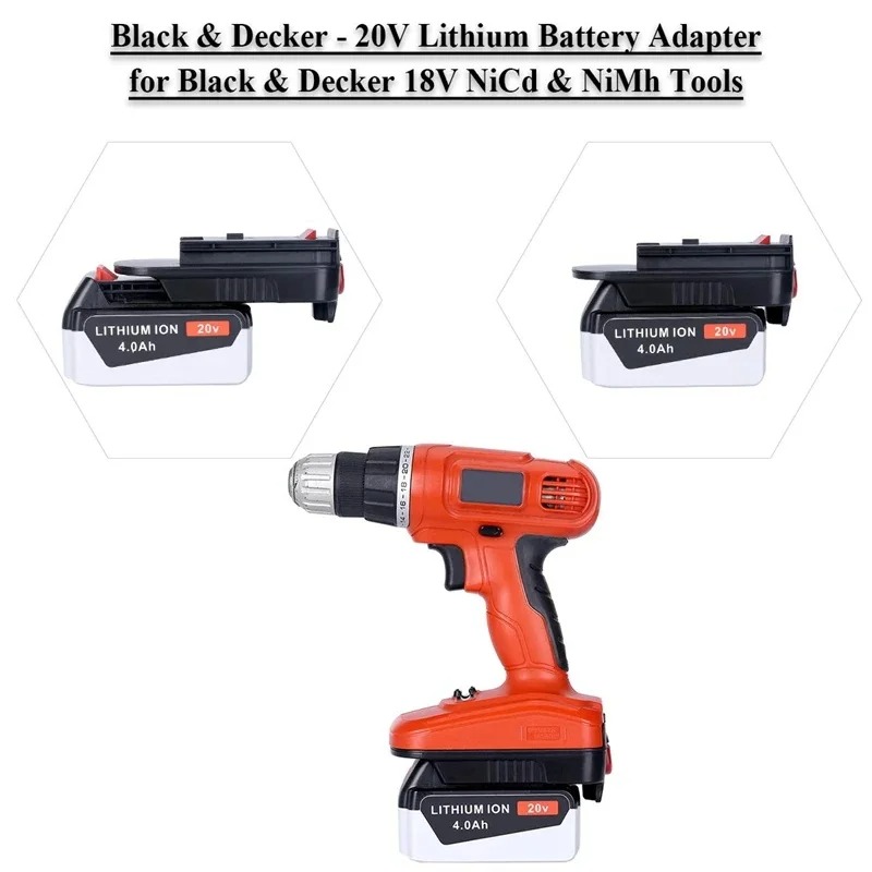 Adaptateur de conversion HPA18 - Black+Decker Tool 20V Max avis et prix